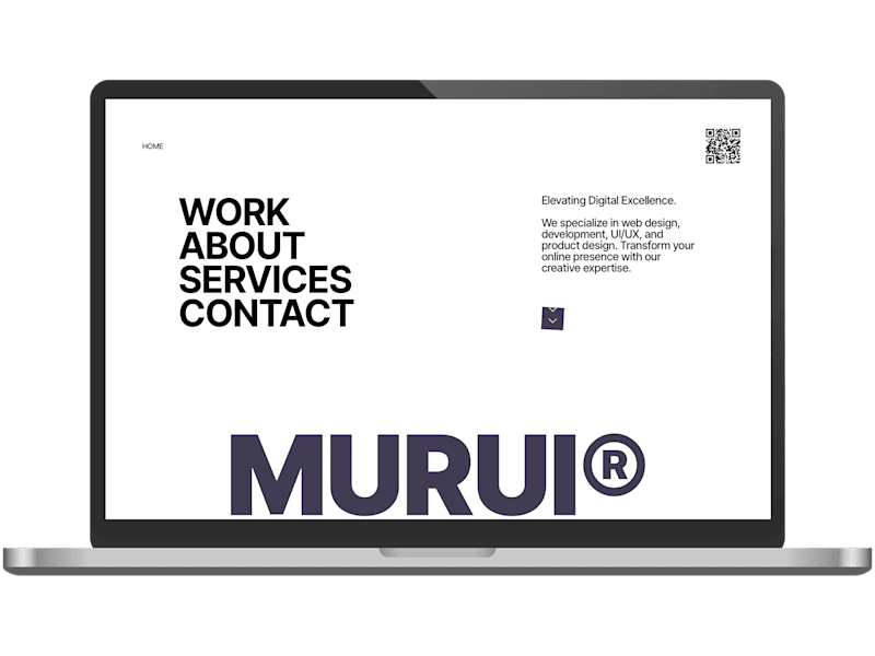 Cover image for Murui - A Digital Product Studio Website Built on Framer