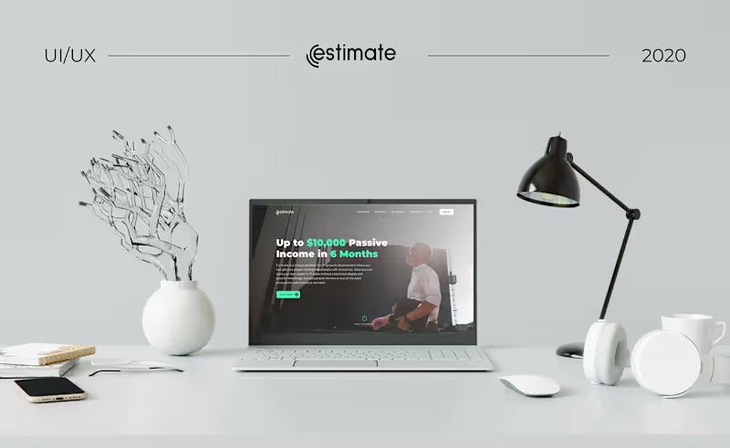 Cover image for Estimate Landing design and development