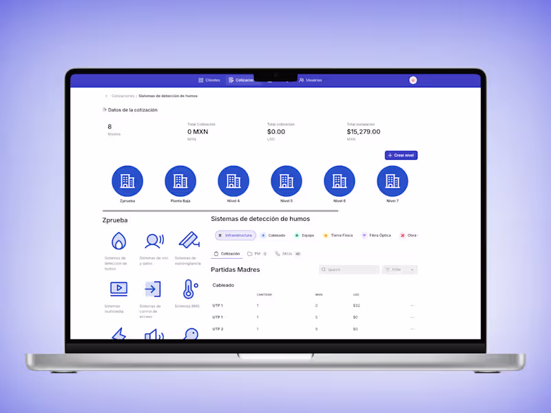 Cover image for Infrastructure Quote Generation System