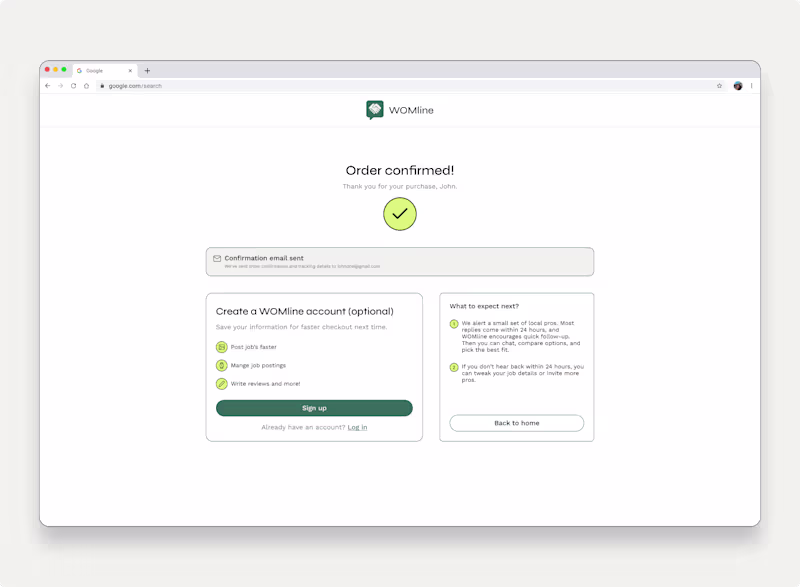 Cover image for A couple screens I have been working on for a home services ...