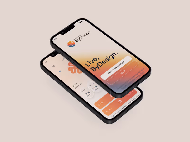 Cover image for ByChance UX/UI Project