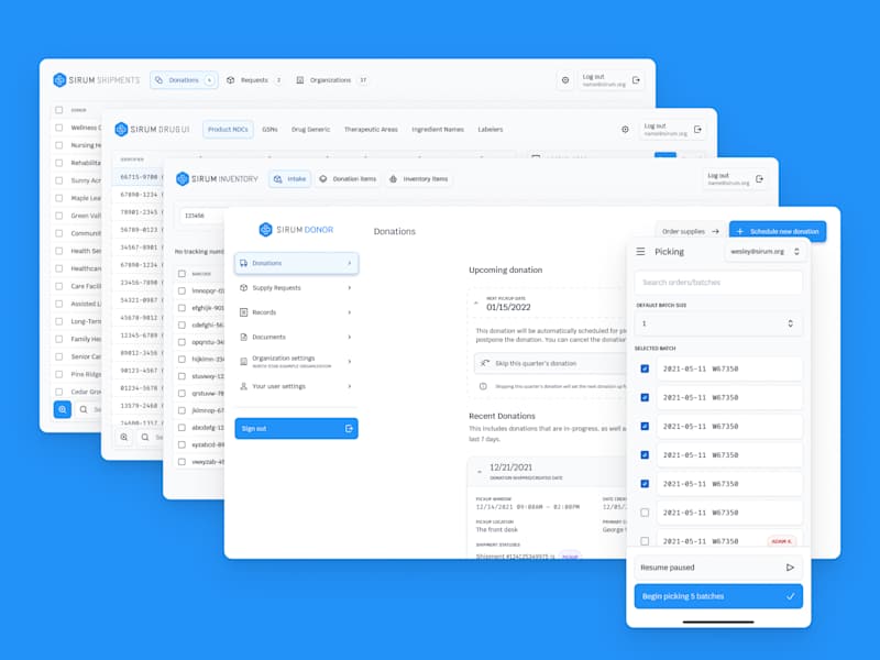 Cover image for UI/UX Redesign and Design System for SIRUM.org