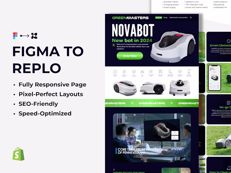 Cover image for Figma to Replo Page Build | Pixel-Perfect Shopify Pages
