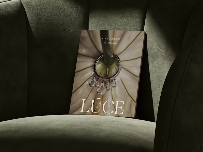 Cover image for Brand identity for LUCE, a fine jewelry brand opening soon i...