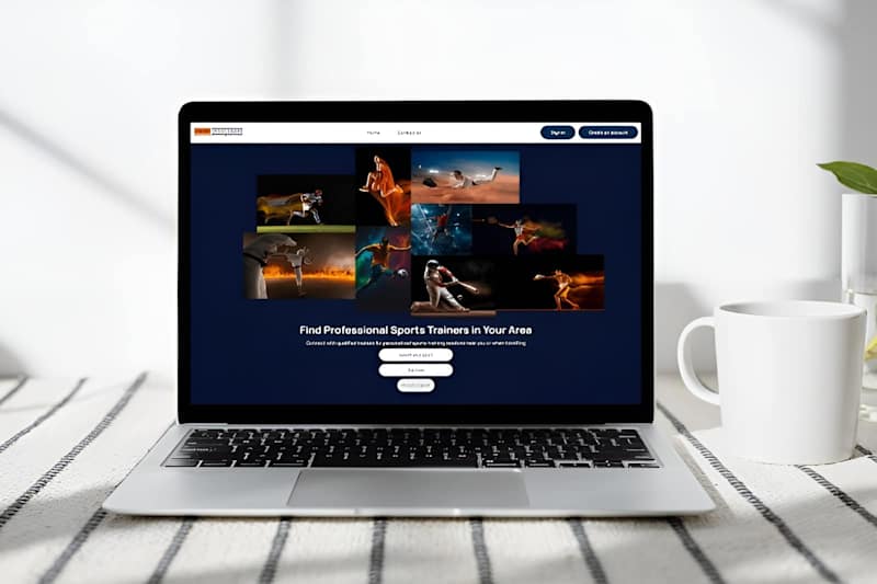 Cover image for FindmySportsTrainer Web application- SAAS