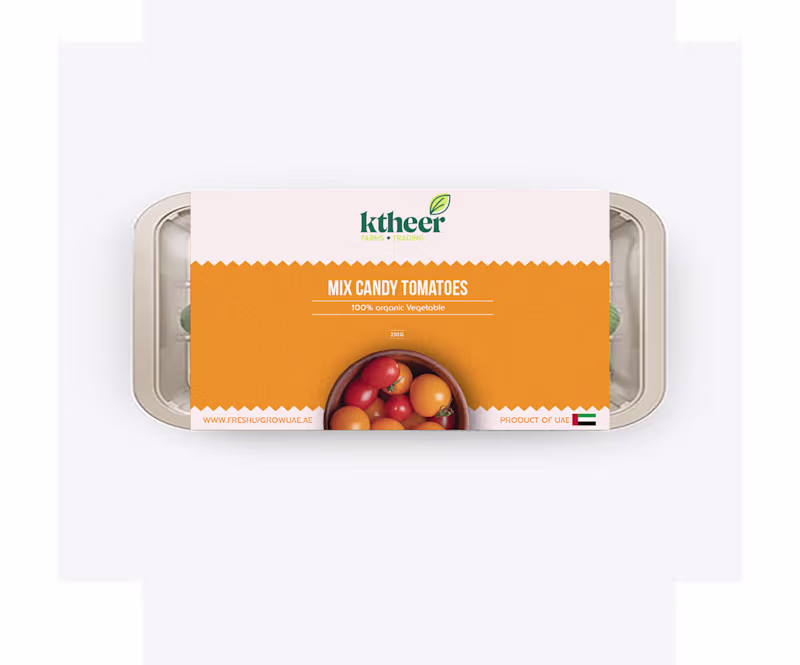 Cover image for ktheer Farms | Organic Packaging Series Fresh work for kthee...