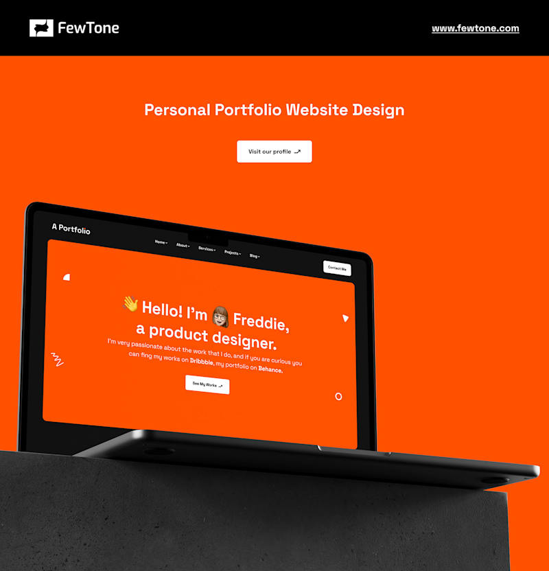 Cover image for Portfolio Website Design. UX/UI:: Behance