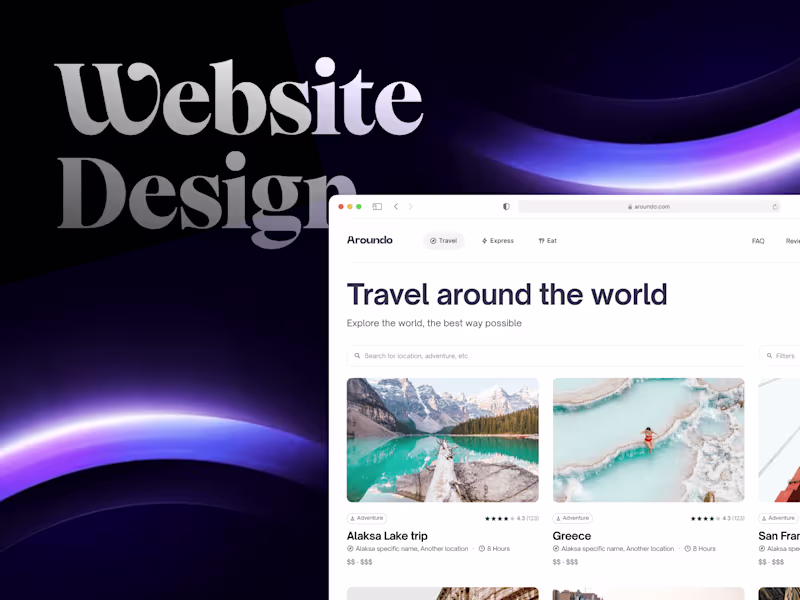 Cover image for Engaging and Conversion Optimised Website Design