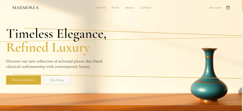 Cover image for Marmorea: Crafting a Luxury E-commerce for Artisanal Goods