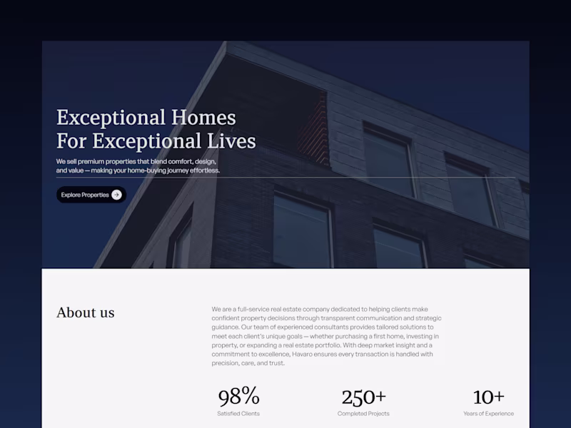 Cover image for Landing Page Design & Development (Built in Framer)