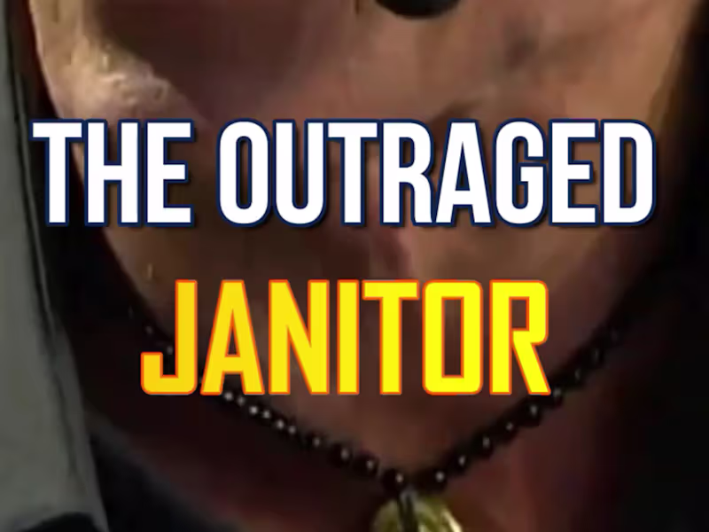 Cover image for The Outraged Janitor