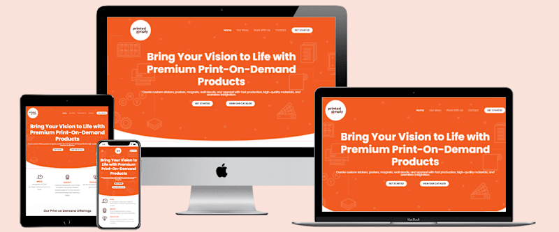 Cover image for Figma to WordPress | A Premium Print-On-Demand Platform