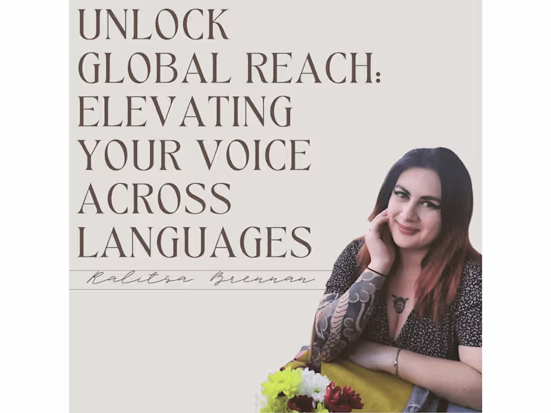 Cover image for Translation and Multilingual Content Writing Services