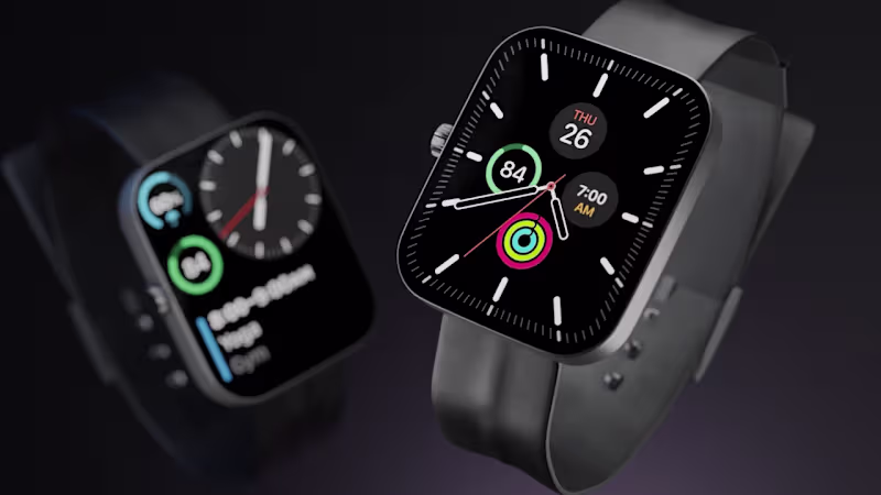 Cover image for Smart Watch commercial Video Made with Blender 