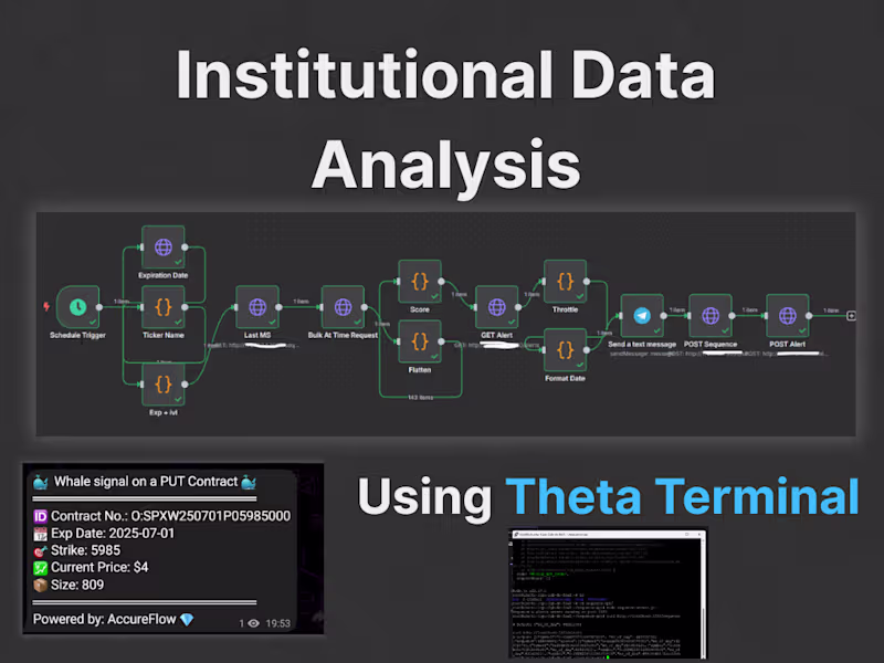 Cover image for Real-Time Institutional Stock Flow Screener