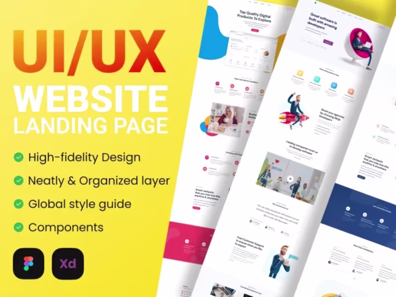 Cover image for Website UI/UX 