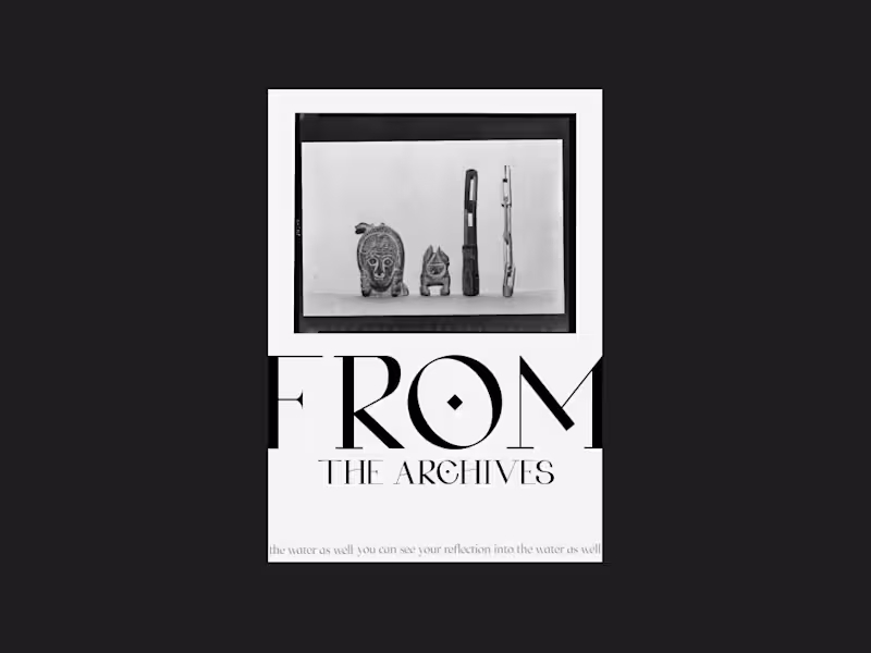 Cover image for From the Archives