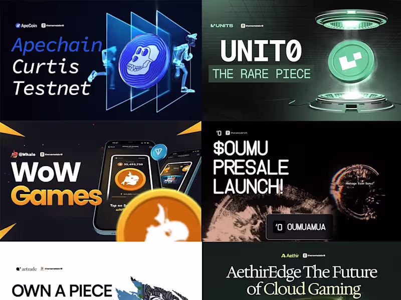 Cover image for Web3 & Crypto Visual Content That Educates, Converts & Engages