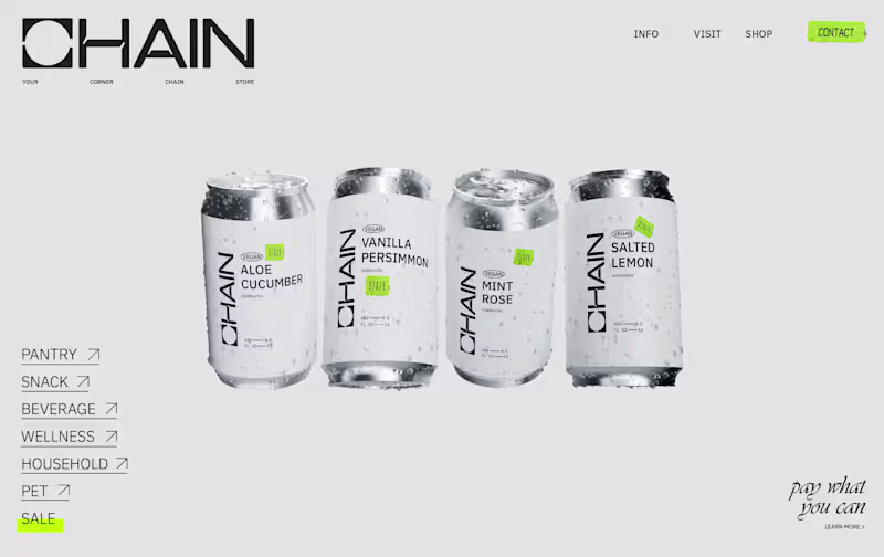 Cover image for Chain Corner Store is a modern, pay-what-you-can corner stor...