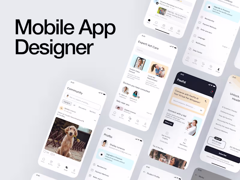 Cover image for Mobile App Designer
