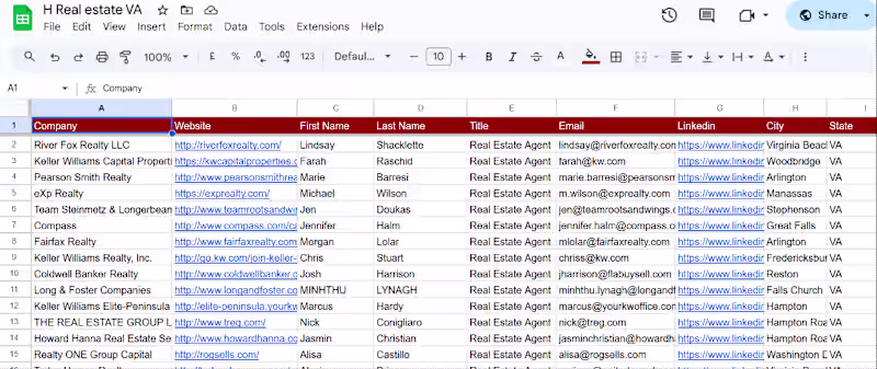 Cover image for 🏡 Real Estate Agents Lead List – Verified Contacts for Outreach