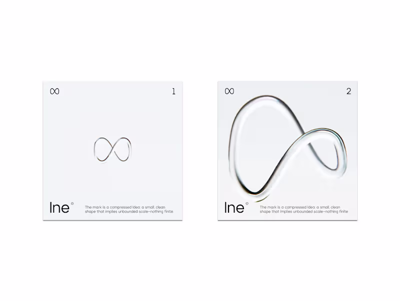 Cover image for Ine - Tech brand concept