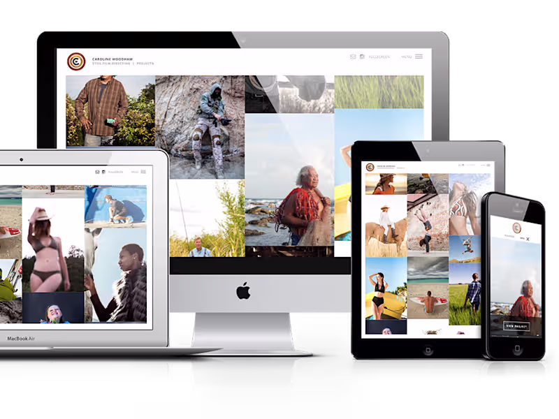 Cover image for Striking modern website design, with a focus on user experience.