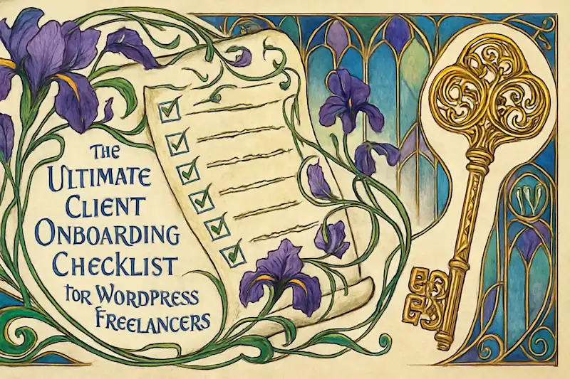 Cover image for The Ultimate Client Onboarding Checklist for WordPress Freelancers