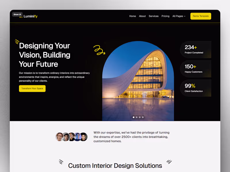 Cover image for Interior Design Agency