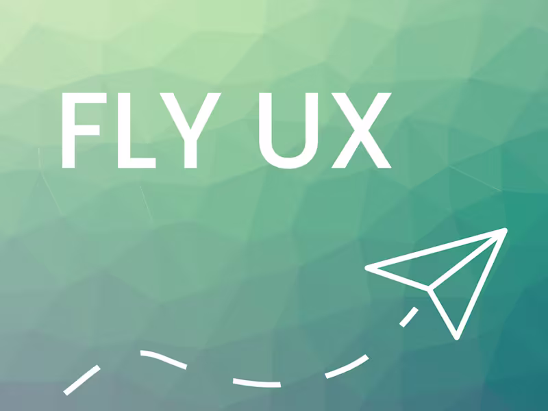 Cover image for Fly UX Project