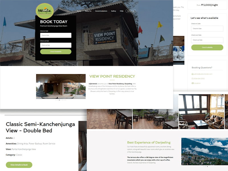 Cover image for Safari Minds - View Point Residency: Web Design & Development
