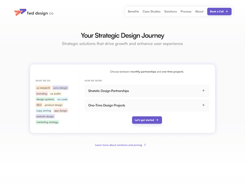 Cover image for UX Strategy and Design