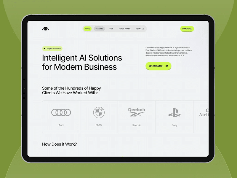 Cover image for AI Automation Redefined: Landing Page Design
