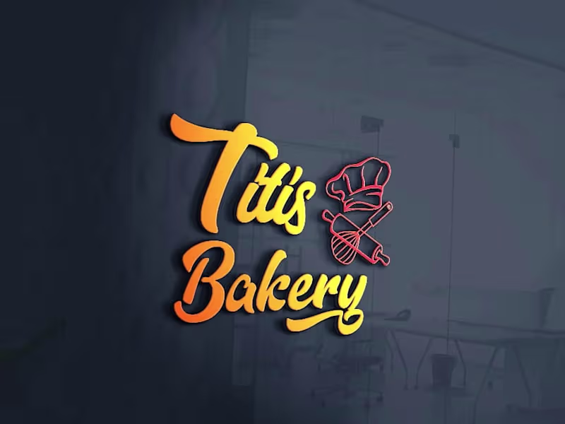 Cover image for Titis Bakery logo design 