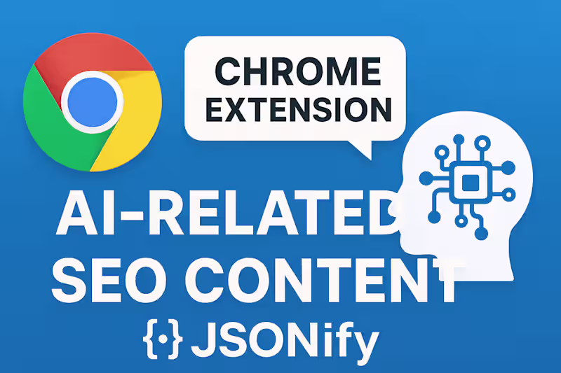 Cover image for I made a chrome browser extension called JSONify for my clie...