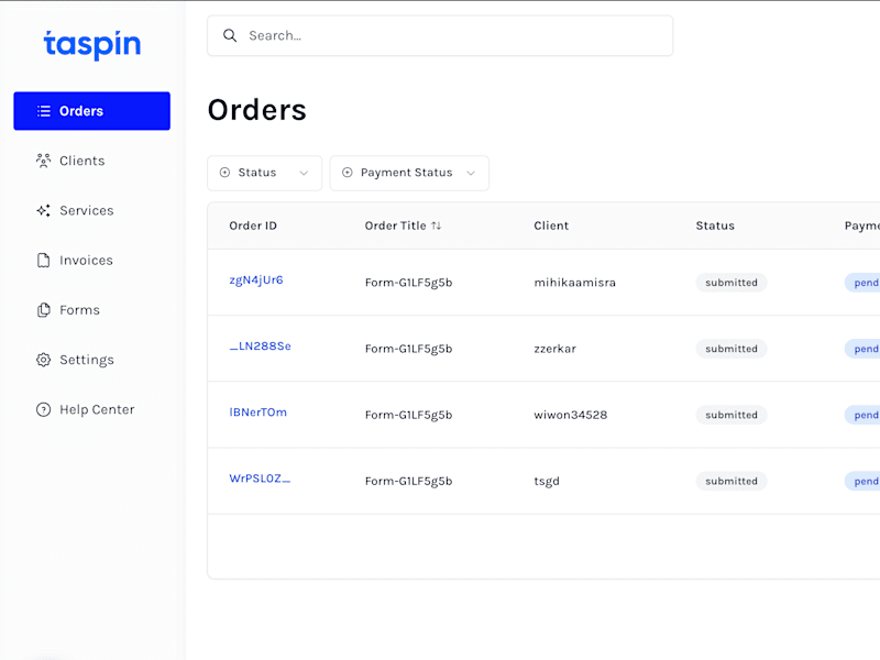 Cover image for Internal Dashboard