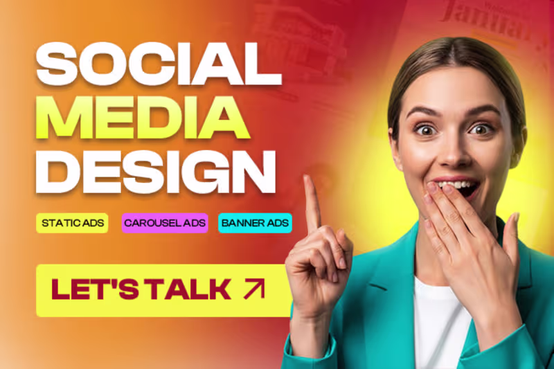 Cover image for I will design facebook ads, social media post,ad creative