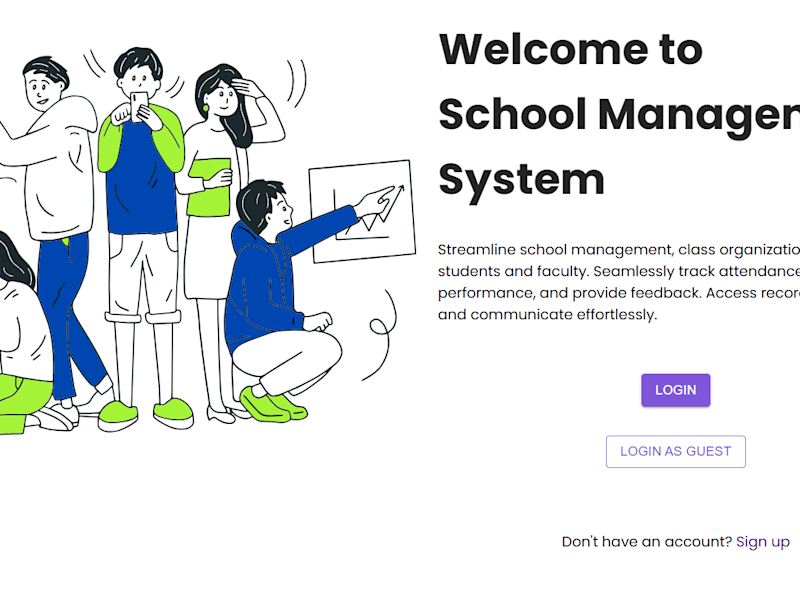 Cover image for School Management System