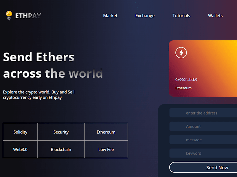 Cover image for Cryptocurrency App