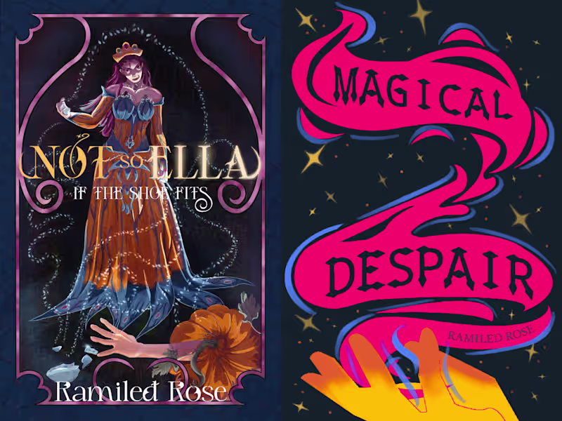 Cover image for Unique handcrafted book Cover Illustration
