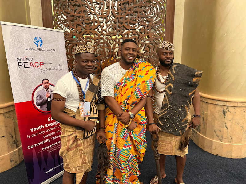 Cover image for My mum, kente, Me, and the African Prince in Dubai.