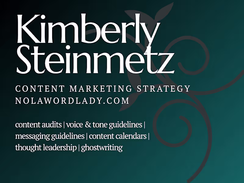 Cover image for Content Strategy & Planning