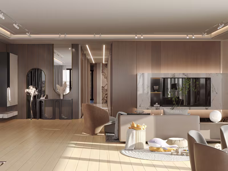 Cover image for I will create exclusive photorealistic interior designs.