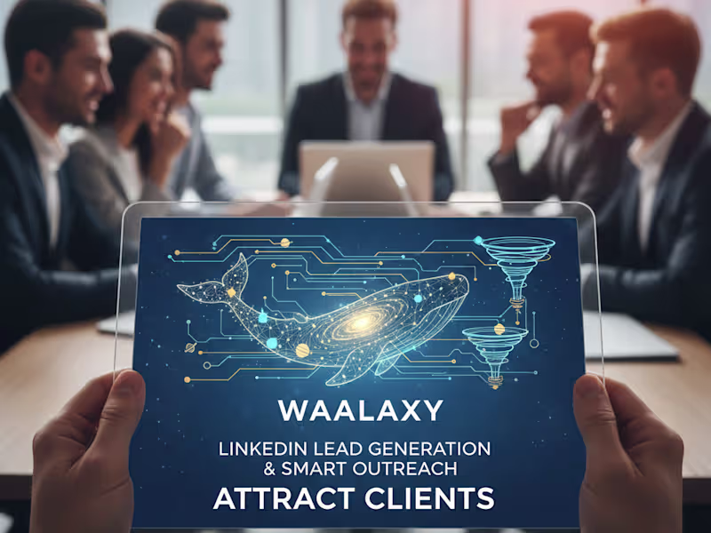 Cover image for LinkedIn Lead Generation & Smart Outreach with Waalaxy