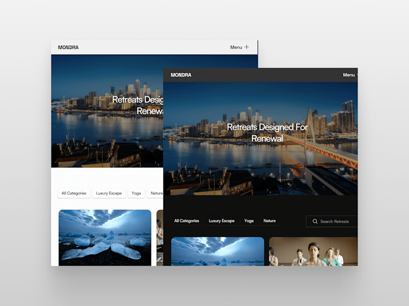 Cover image for Mondra – Framer Template Design & Development 