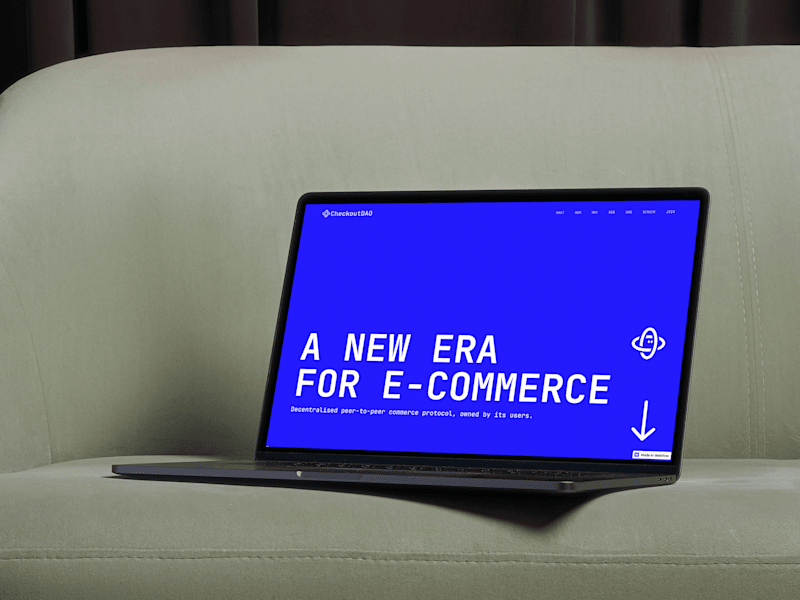 Cover image for Visual identity, website design & development | CheckoutDAO