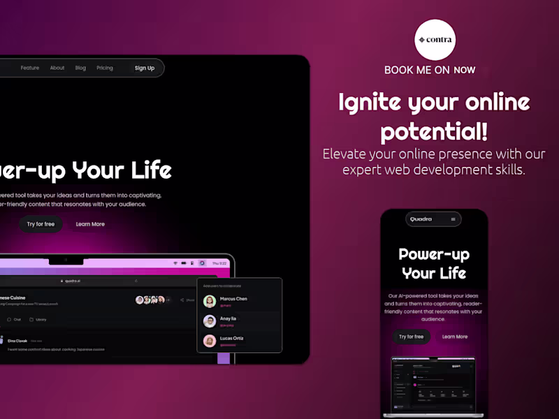 Cover image for Elevate Your Online Presence