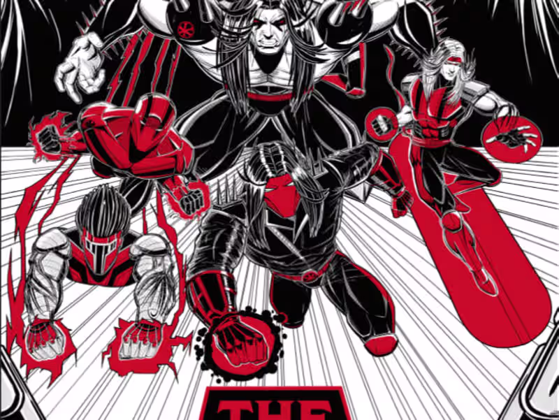 Cover image for The Crimson Six 