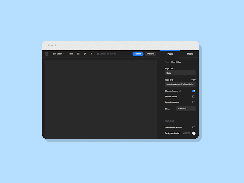Cover image for SaaS No-Code Website Builder Platform