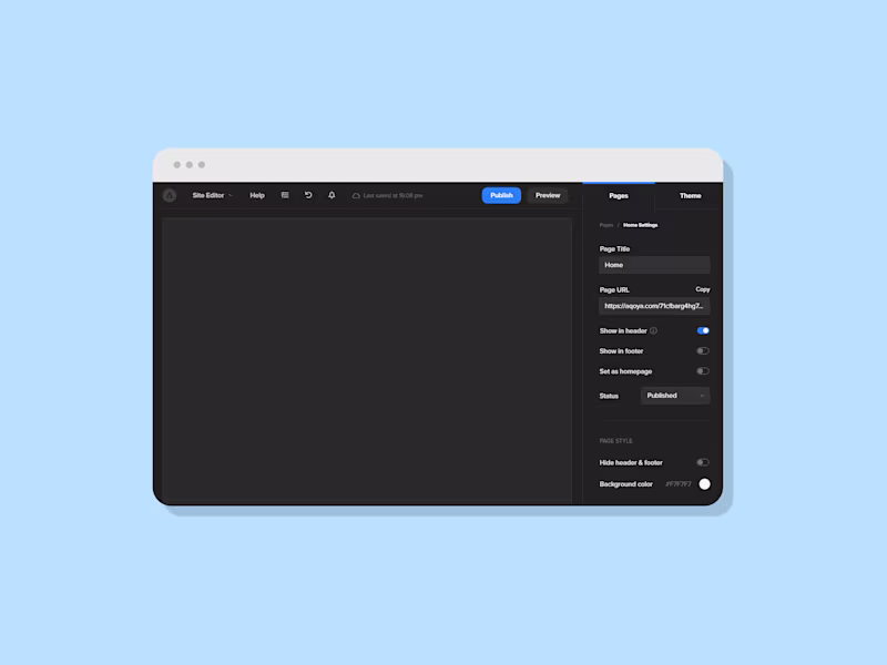 Cover image for SaaS No-Code Website Builder Platform